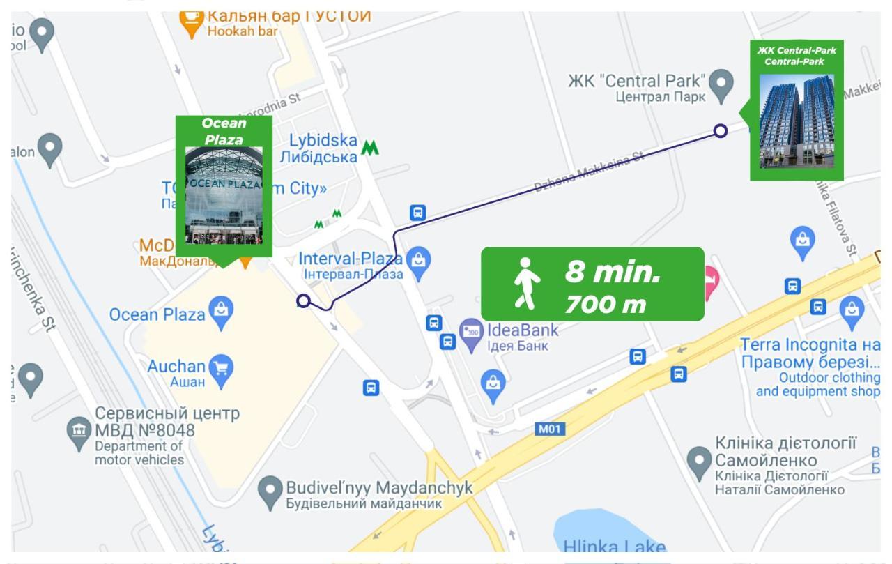 Petrovdom Apartaments 8-188 In Rc Central Park, 7 John Mccain Street كييف المظهر الخارجي الصورة